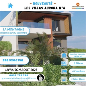 villa à la vente -   97417  LA MONTAGNE, surface 0 m2 vente villa - UBI417003381